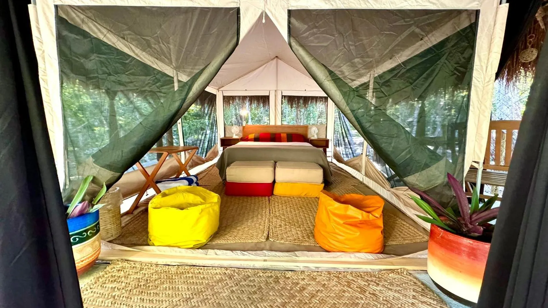 Hotel Glamping Bunga Lotus Tulum Campingplatz